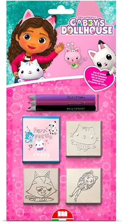 Koci Domek Gabi pieczątki 3 sztuki - tantis.pl