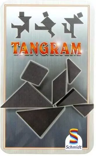 Gra Tangram w metalowej puszce - tantis.pl