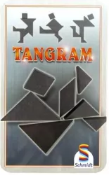 Gra Tangram w metalowej puszce