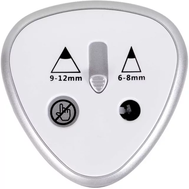 Temperówka elektryczna na dwa otwory czarna STRIGO - tantis.pl