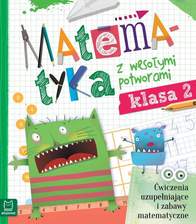 Matematyka z wesołymi potworami. Klasa 2 - tantis.pl