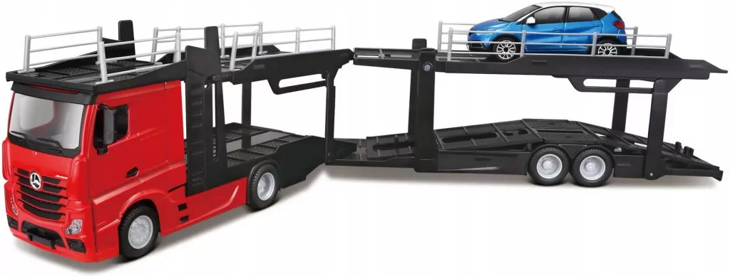 Str. Fire Multicar Carrier Mercedens 1:43 BBURAGO - tantis.pl