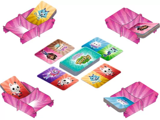 Gra planszowa Lucky Gabby's Dollhouse TREFL