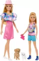 Barbie Stacie i Barbie 2-pak lalek - tantis.pl