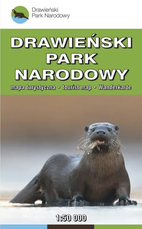 Mapa turystyczna. Draweński Park Narodowy - tantis.pl