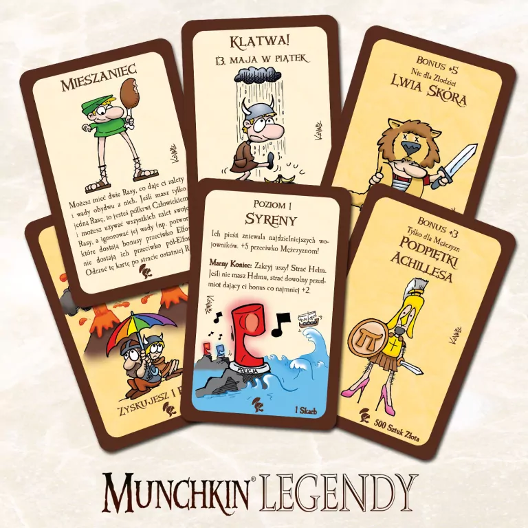 Munchkin Legendy - tantis.pl