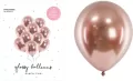 Balony Glossy różowe złoto 30cm - tantis.pl