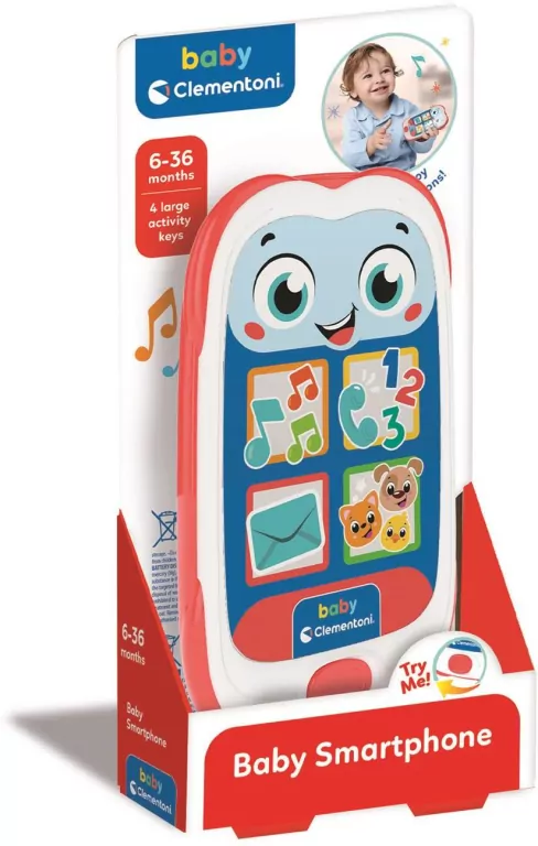 Clementoni. Smartfon dotykowy - tantis.pl