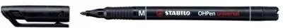 Foliopis OHP czarny M (10szt) STABILO - tantis.pl