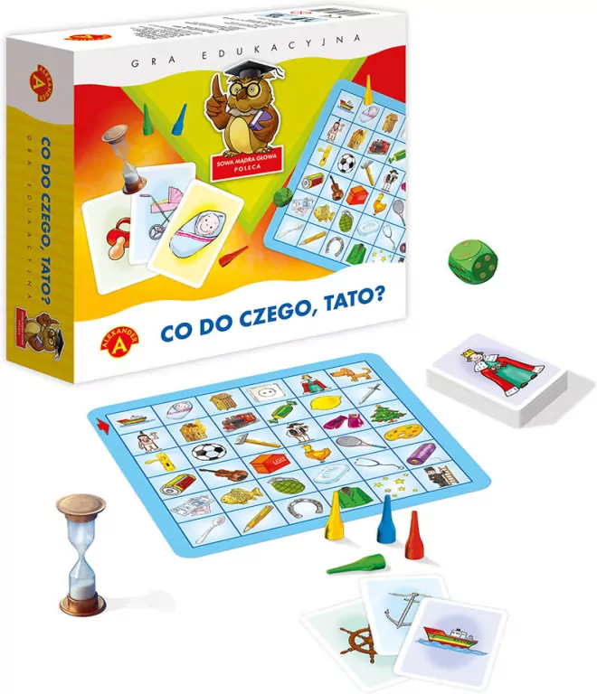 Co do czego, tato? Gra edukacyjna - tantis.pl