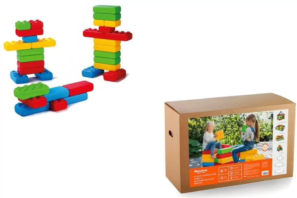 Klocki Budowlane Cegły 33 - tantis.pl