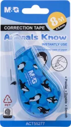 Korektor w taśmie Animal Planet 8mx5mm
