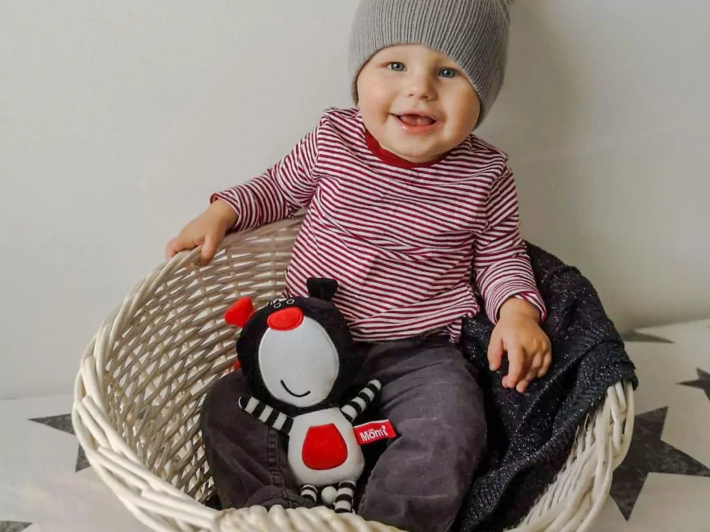 Szeleścik misio Buu czarny - tantis.pl