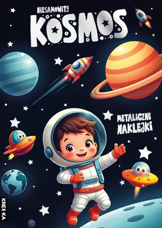Kolorowanka z naklejkami - Niesamowity kosmos - tantis.pl