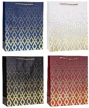 Torebka ozdobna 26x32x10cm mix ROZETTE. 1 sztuka