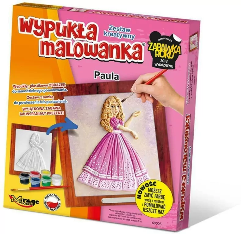 Wypukła malowanka. Księżniczka Paula - tantis.pl