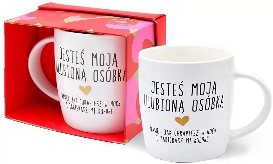 Kubek prezentowy Jesteś moją ulubioną osóbką - tantis.pl
