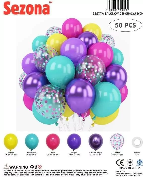 Balony 50szt - tantis.pl