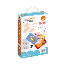 Czuczu. Poznaję cyfry. Zabawy edukacyjne z pisakiem zmazywakiem 3+