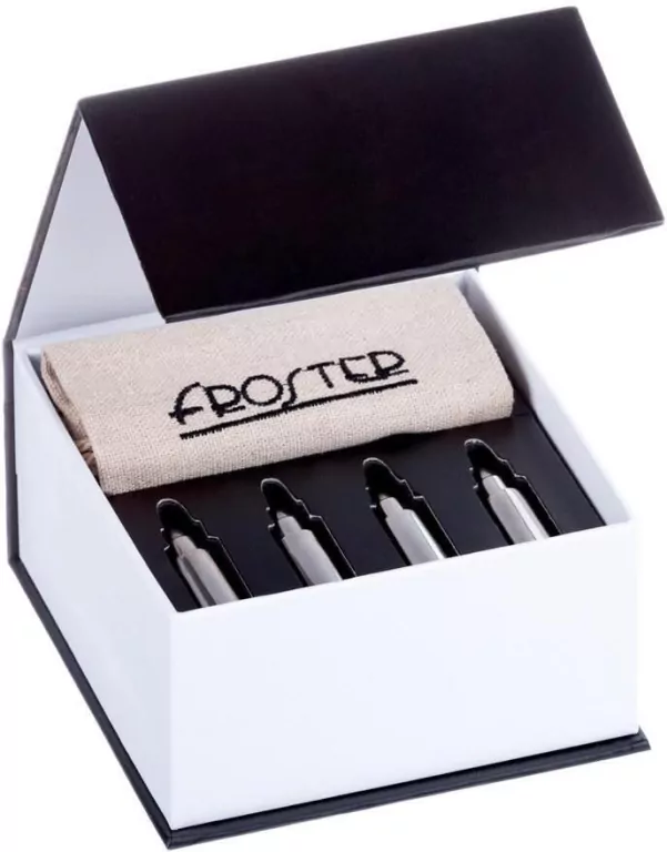 Pociski do drinków metalowe srebrne - tantis.pl