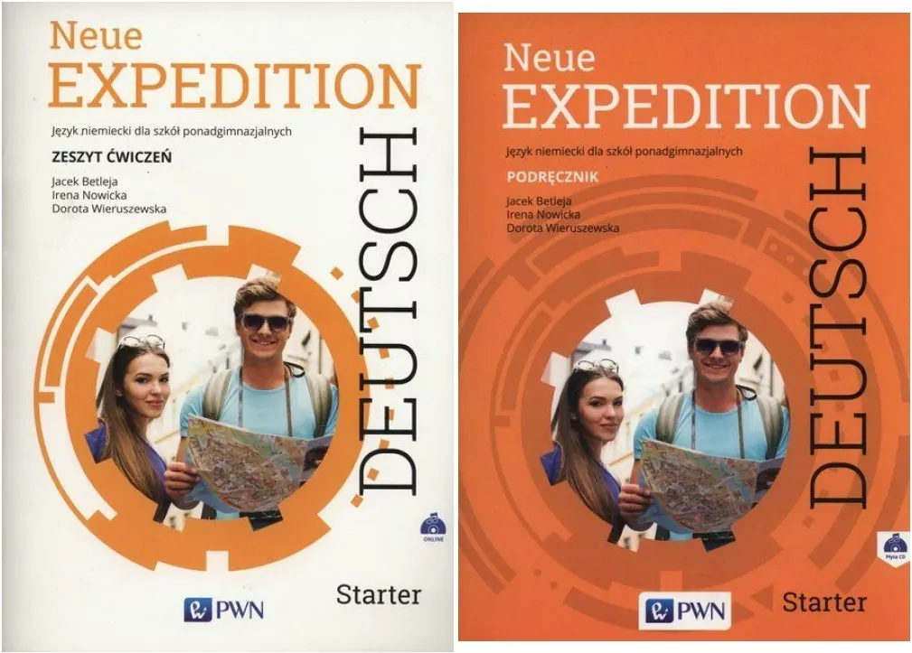 Neue Expedition Deutsch. Starter. Pakiet: Podręcznik / Zeszyt ćwiczeń. Język niemiecki dla szkół ponadgimnazjalnych - tantis.pl