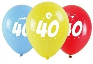 Balony 28cm z nadrukiem 40 - tantis.pl