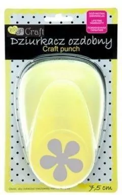 Dziurkacz ozdobny 7,5cm, kwiatek - tantis.pl