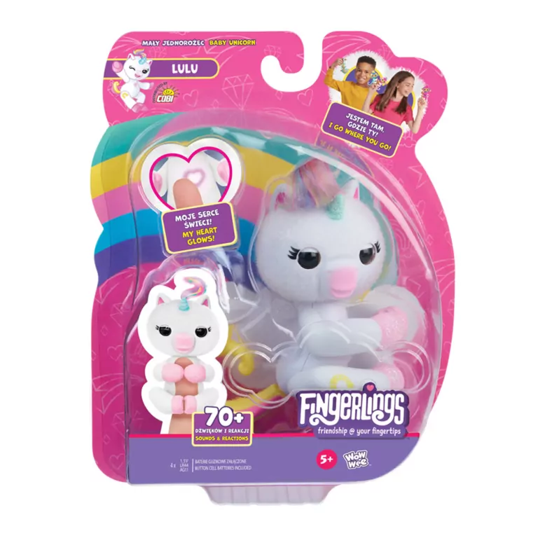 Jednorożec Fingerlings Lulu - tantis.pl