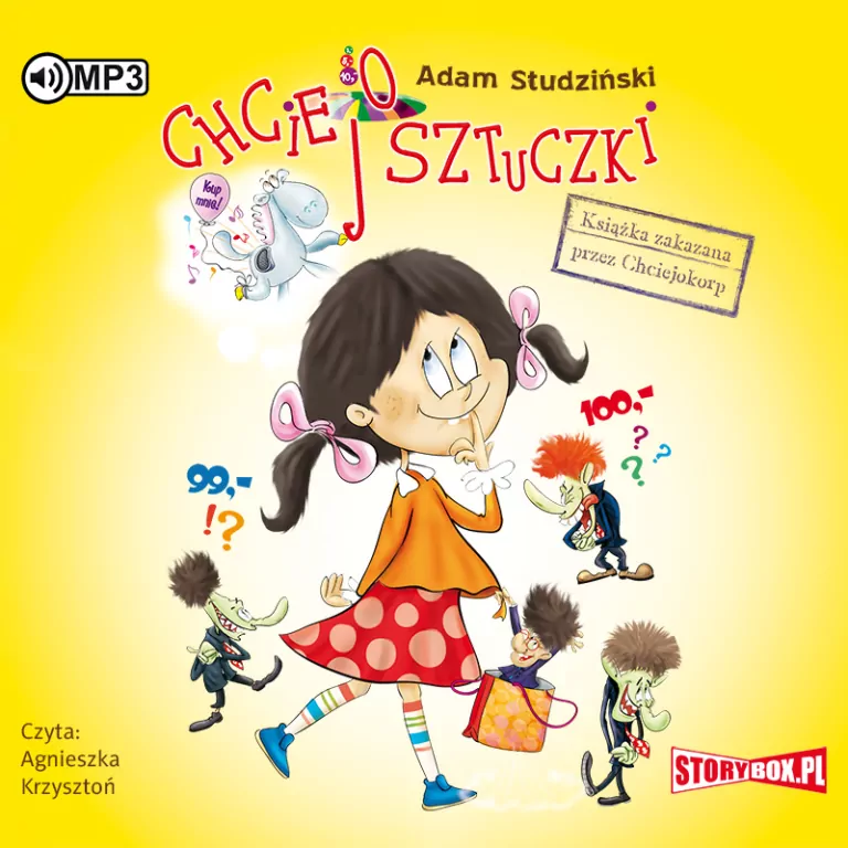 CD MP3 Chciejosztuczki. Książka zakazana przez Chciejokorp. Audiobook - tantis.pl