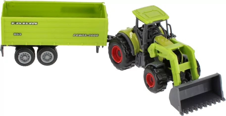 Traktor metalowy Moje Ranczo 17cm - tantis.pl