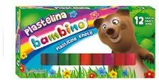 Plastelina Bambino. 12 kolorów - tantis.pl