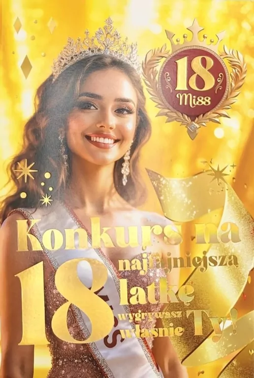 Karnet 6K z szarfą urodzinową - tantis.pl