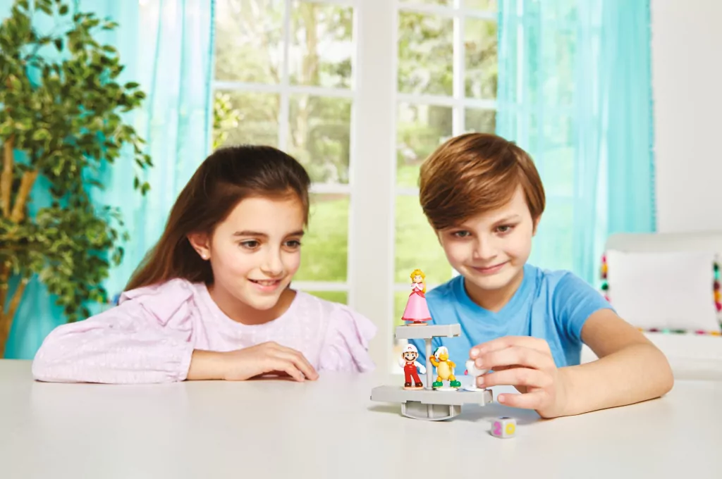 Utrzymaj równowagę Balancing game Poziom Zamek gra Super Mario 07360 - tantis.pl