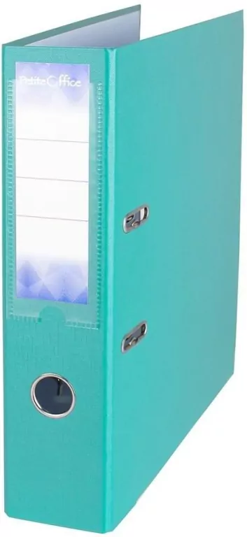 Segregator Petite Office A4/75mm turkusowy STRIGO - tantis.pl