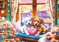Puzzle 500 Szczenięca miłość TREFL - tantis.pl