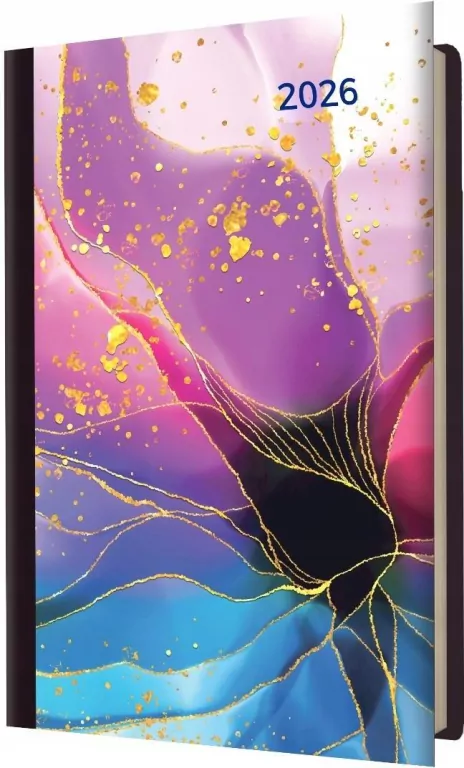 Kalendarz 2026 B6 tygodniowy akwarela - tantis.pl