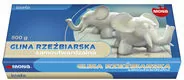 Glina rzeźbiarska samoutwardzalna. Biała 500g - tantis.pl