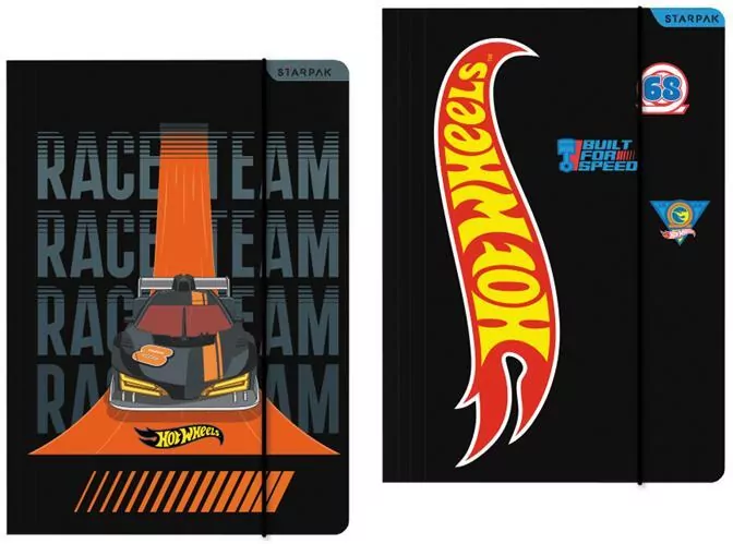 Teczka z gumką. Hot Wheels - tantis.pl