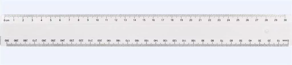 Linijka plastikowa 30 cm. - tantis.pl