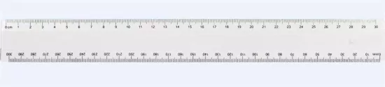 Linijka plastikowa 30 cm.