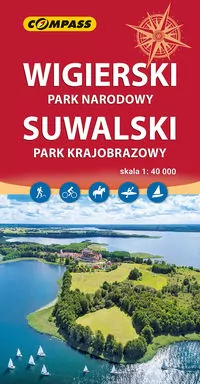 Mapa - Wigierski Park Narodowy, Suwalski 1:40 000 - tantis.pl