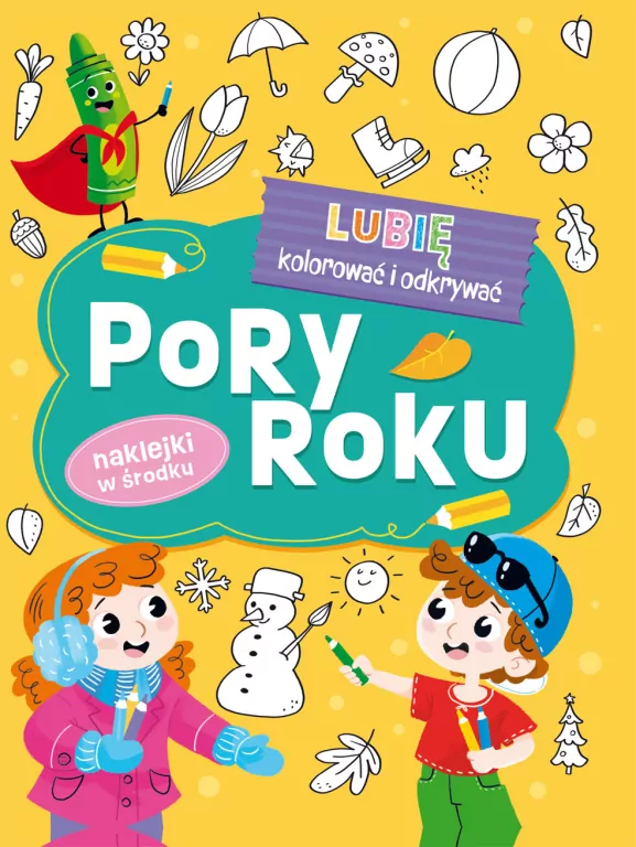 Lubię kolorować i odkrywać. Pory roku - tantis.pl