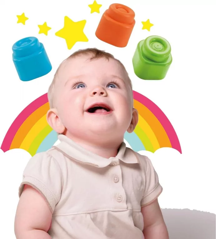 Clemmy Soft. Woreczek z 40 klockami - tantis.pl