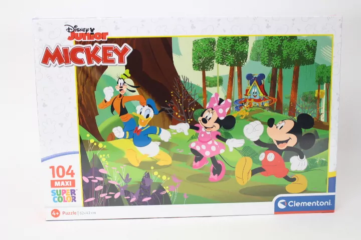 Puzzle 104 Maxi. SuperColor. Mickey and Friends - tantis.pl
