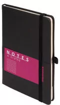 Notes. Memofix B6 kratka. Czarny - tantis.pl