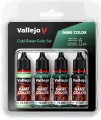 Vallejo: 72.383 - Game Color - Cold green Color Set (4 x 18 ml) - tantis.pl