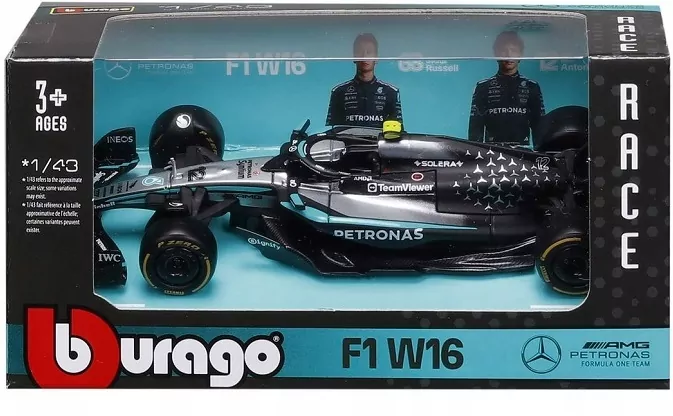Formula Without Helmet&Plastic Stand Mercedes-Amg - tantis.pl