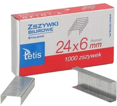 Zszywki biurowe 24/6 GZ101-A - tantis.pl