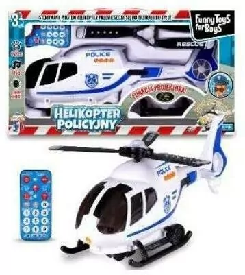 Helikopter policyjny Toys For Boys - tantis.pl