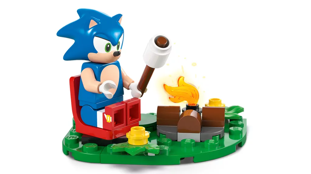 LEGO® Sonic The Hedgehog. Sonic i biwakowa bitwa 77001 - tantis.pl